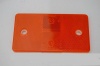 Катафот габаритный 65*115мм оранжевый